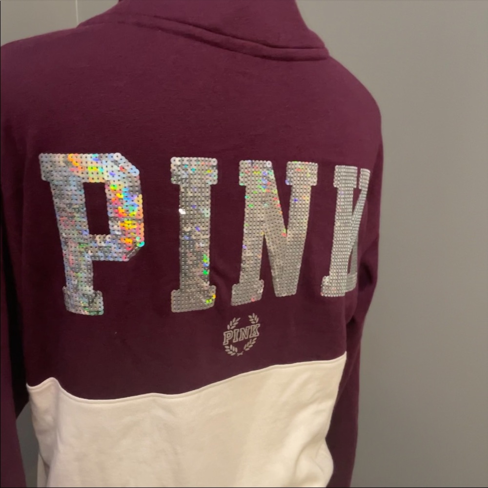Victoria's Secret PINK Half Zip Pullover - Picture 5 of 9